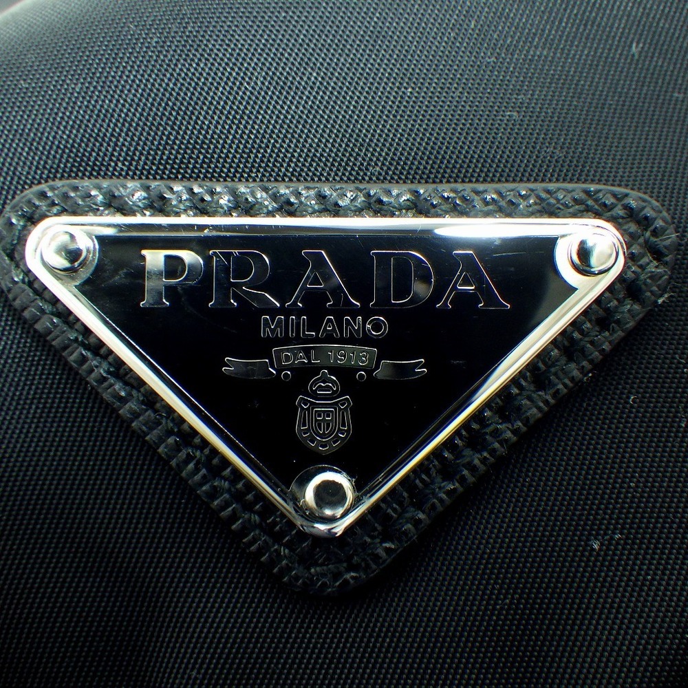 Prada Re-Nylon Backpack Medium Nylon Leather Black - image 7